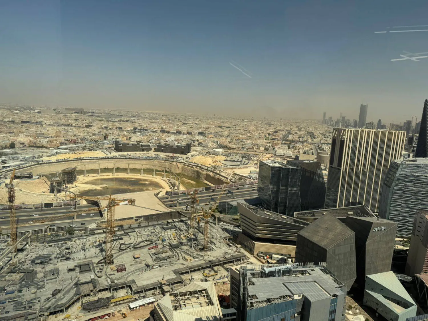 King Abdullah Financial District in Riyadh (Asharq Al-Awsat) 