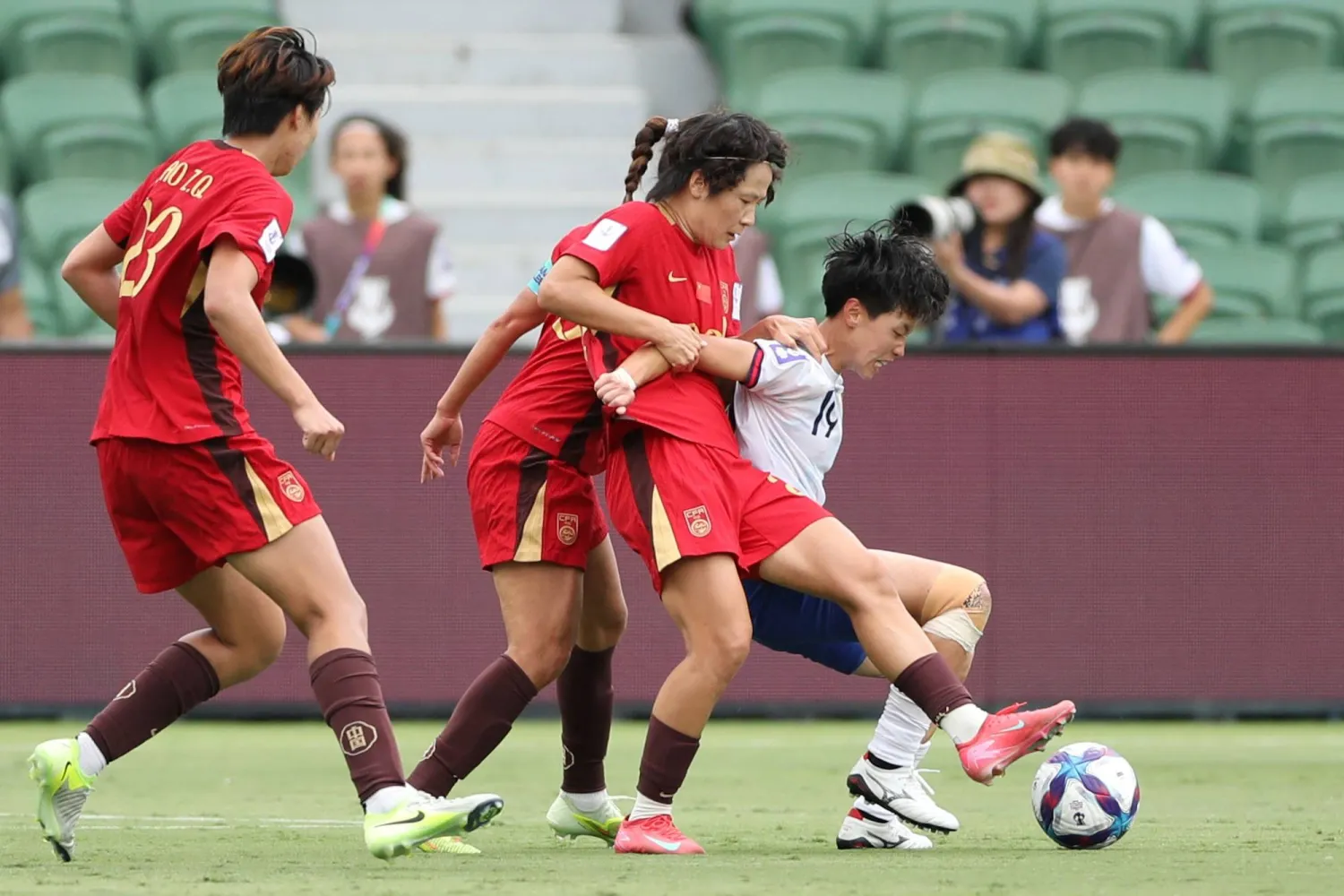 الصين هزمت تايوان بثنائية في كأس آسيا (أ.ف.ب)