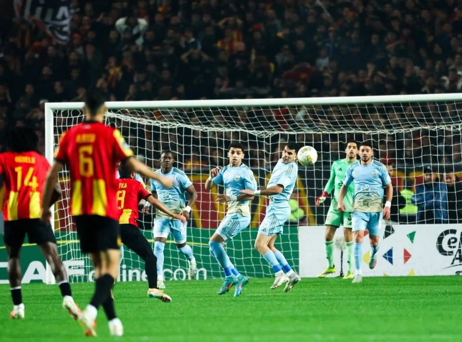 الترجي التونسي هزم الأهلي المصري بهدف (النادي الأهلي)