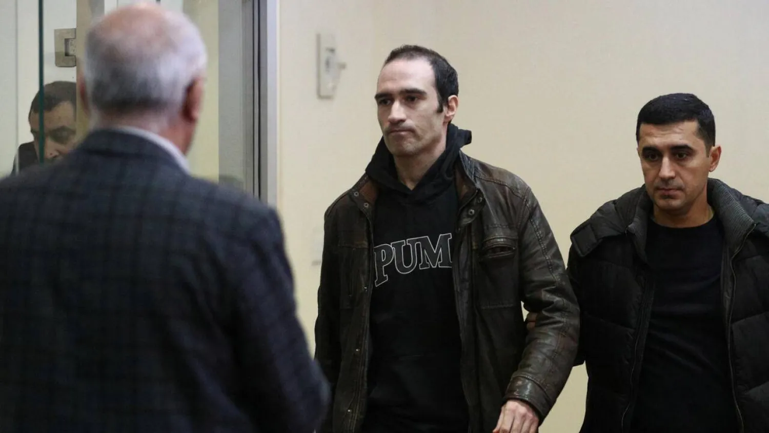 French national Martin Ryan, accused of espionage, attends a court hearing in Baku, Azerbaijan on 6 January, 2025. Reuters - Aziz Karimov
