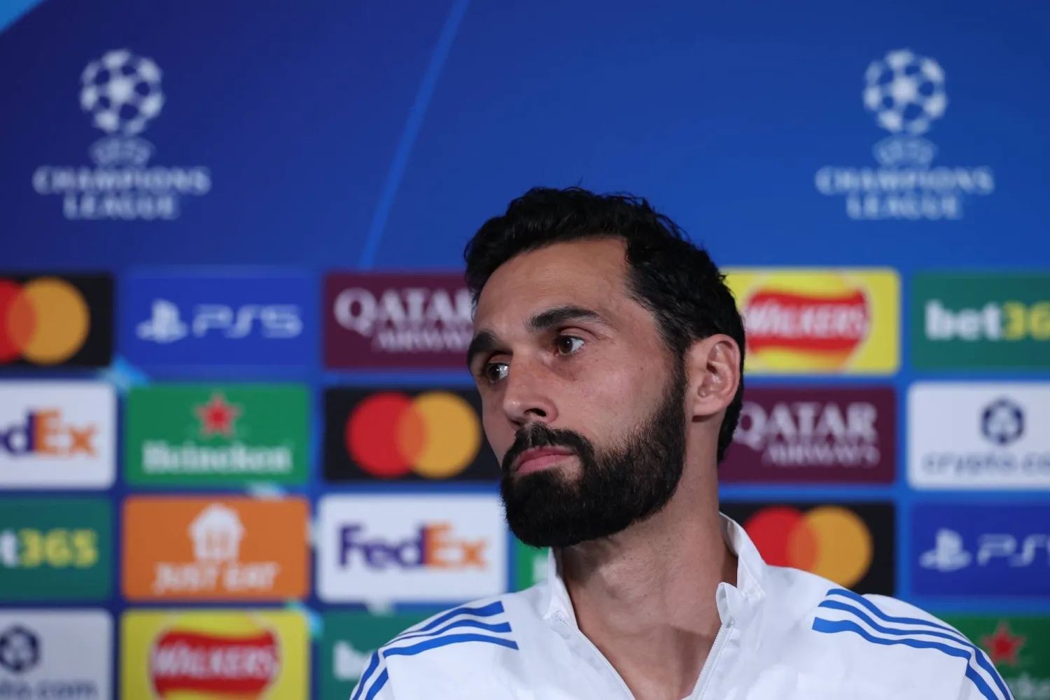 مدرب ريال مدريد الإسباني ألفارو أربيلوا (إ.ب.أ) 