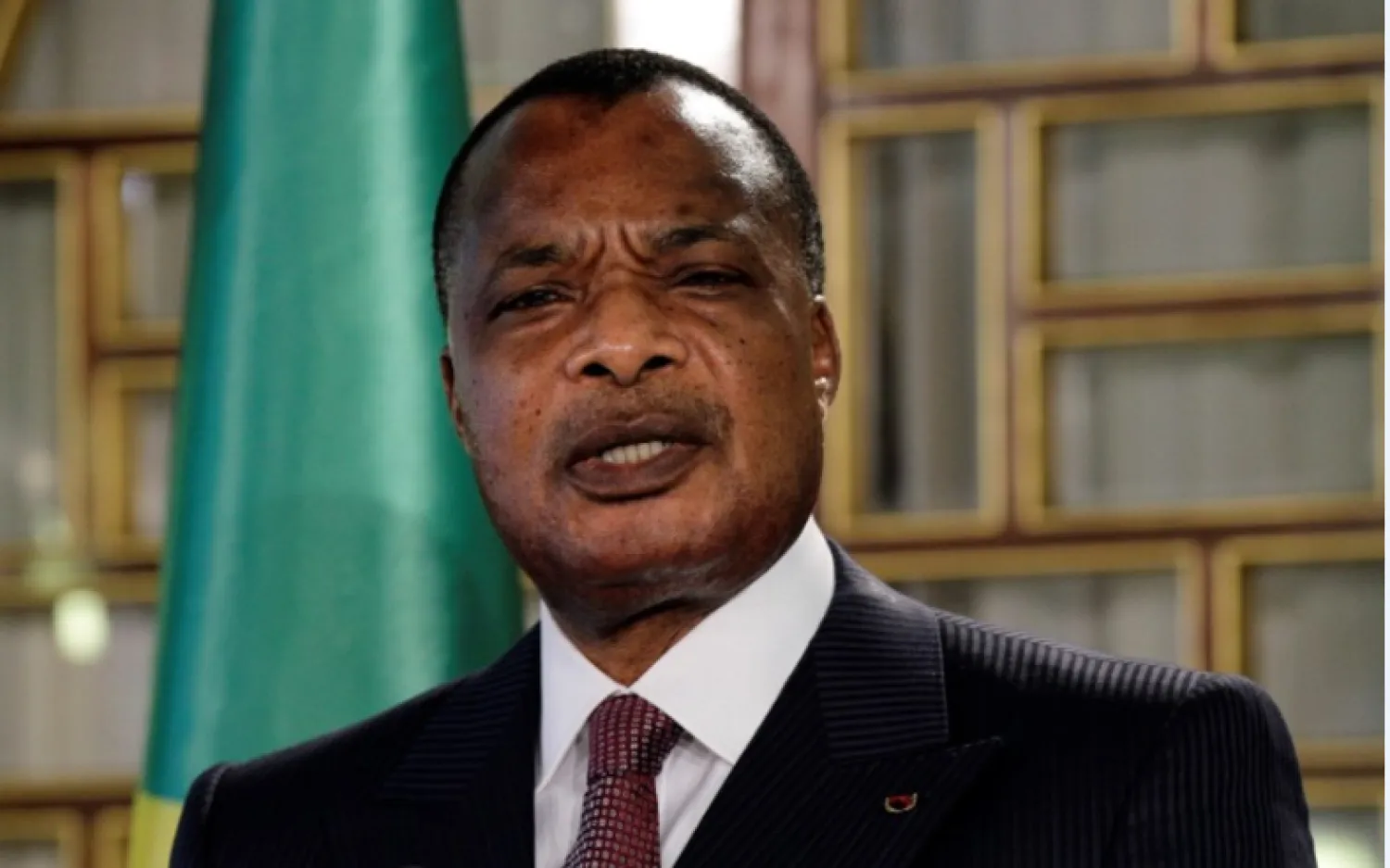 رئيس الكونغو المنتهية ولايته دينيس ساسو نغيسو (رويترز)