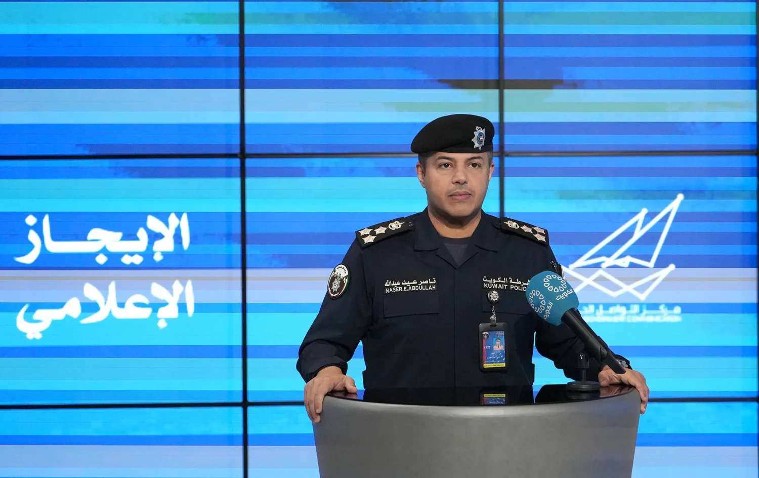 العميد ناصر بوصليب المتحدث الرسمي باسم وزارة الداخلية الكويتية (كونا)