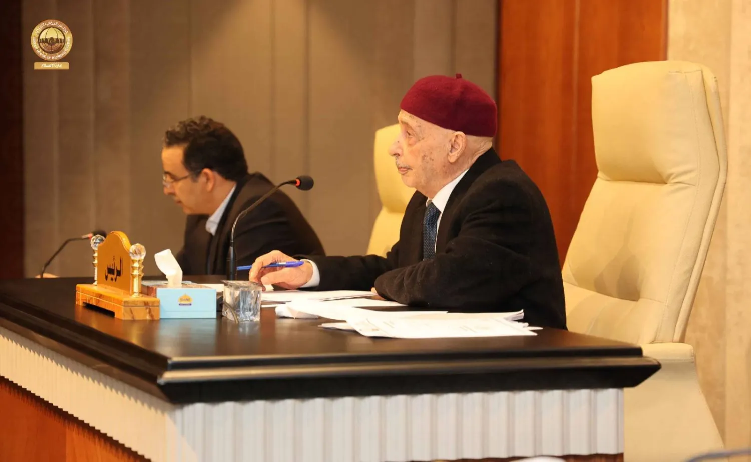 رئيس مجلس النواب الليبي عقيلة صالح (إعلام المجلس)