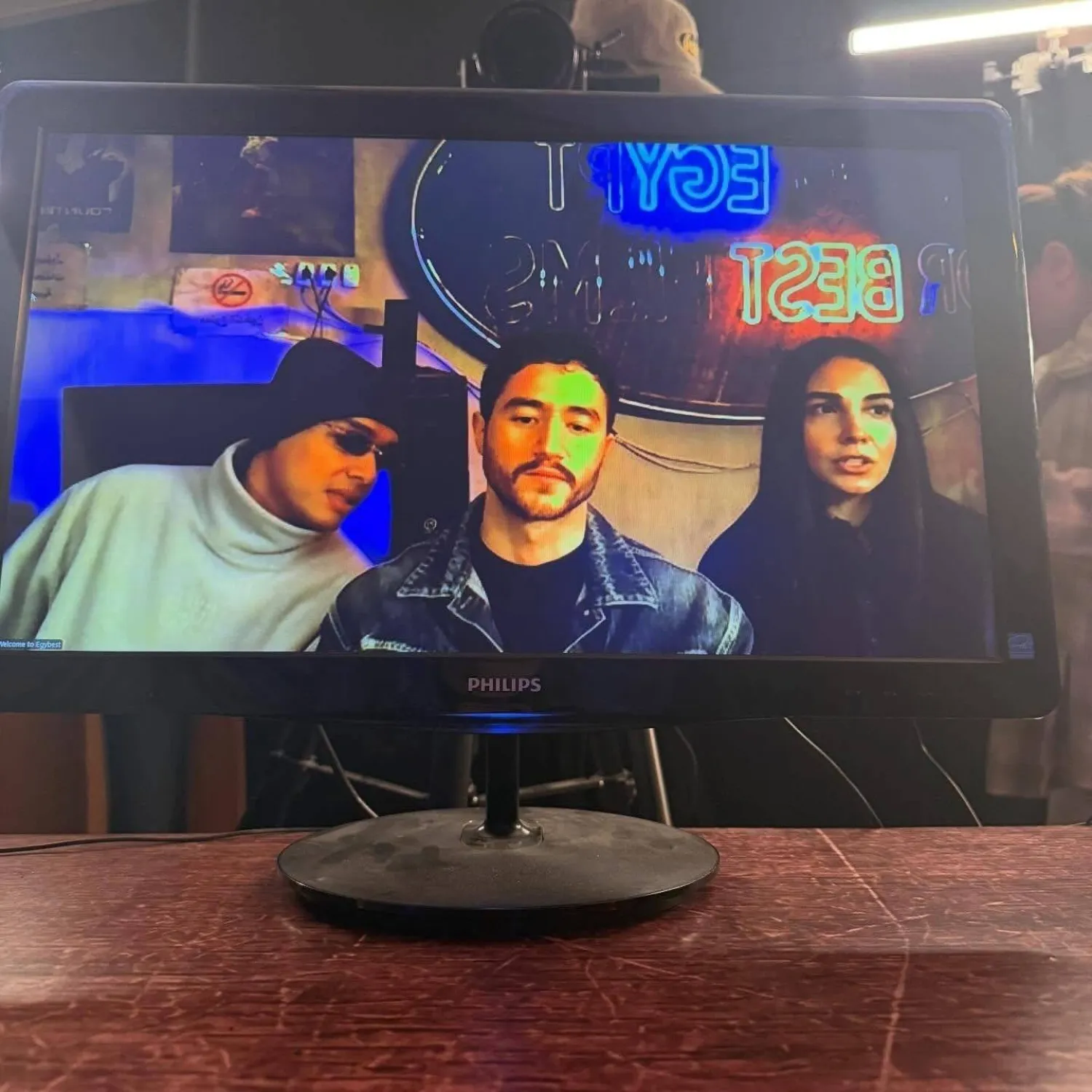 أحمد مالك يروج لفيلمه «إيجي بست» (حسابه على موقع «فيسبوك»)