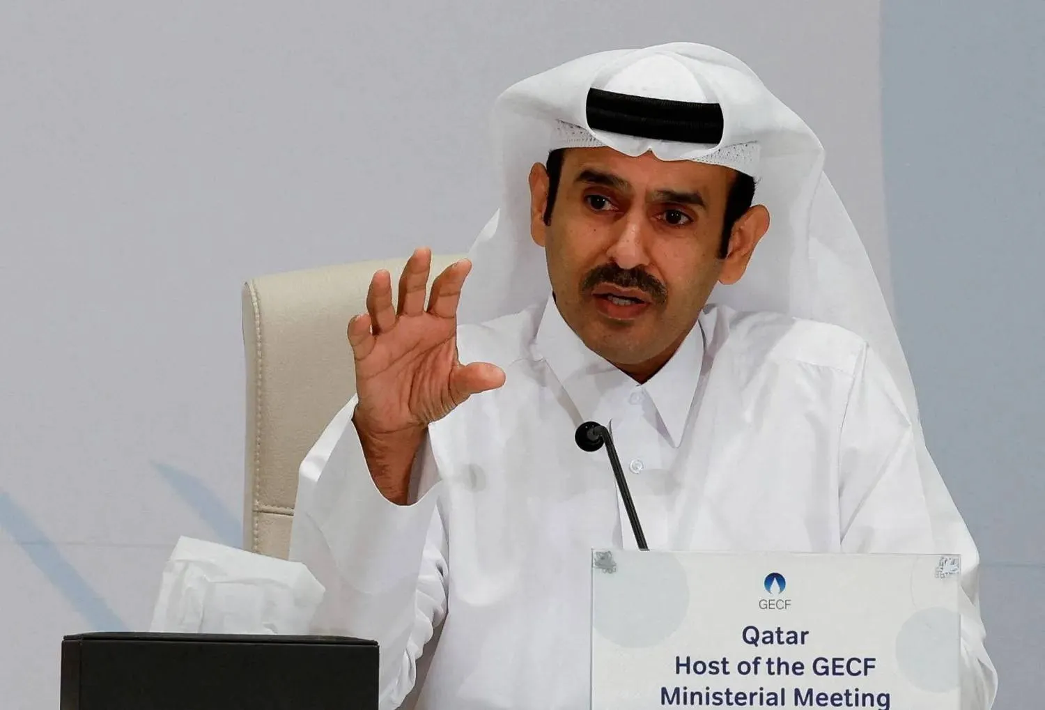 QatarEnergy's CEO and state minister for energy affairs, Saad al-Kaabi (File/Reuters) 