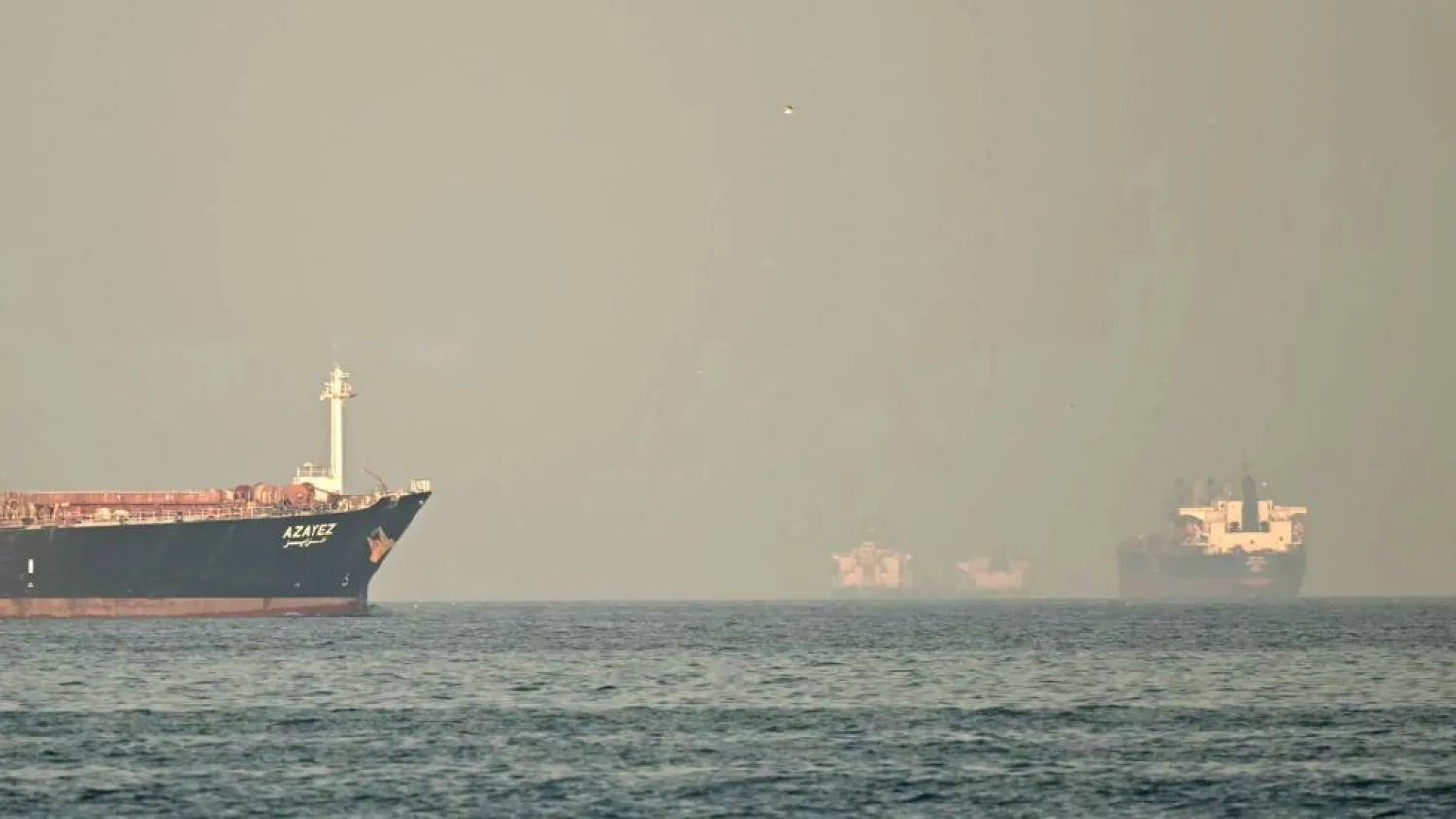 Britain, France, Germany, Italy, Japan and the Netherlands say they are ready "to contribute to appropriate efforts to ensure safe passage through the Strait of Hormuz" post-ceasefire. Giuseppe CACACE / AFP/File
