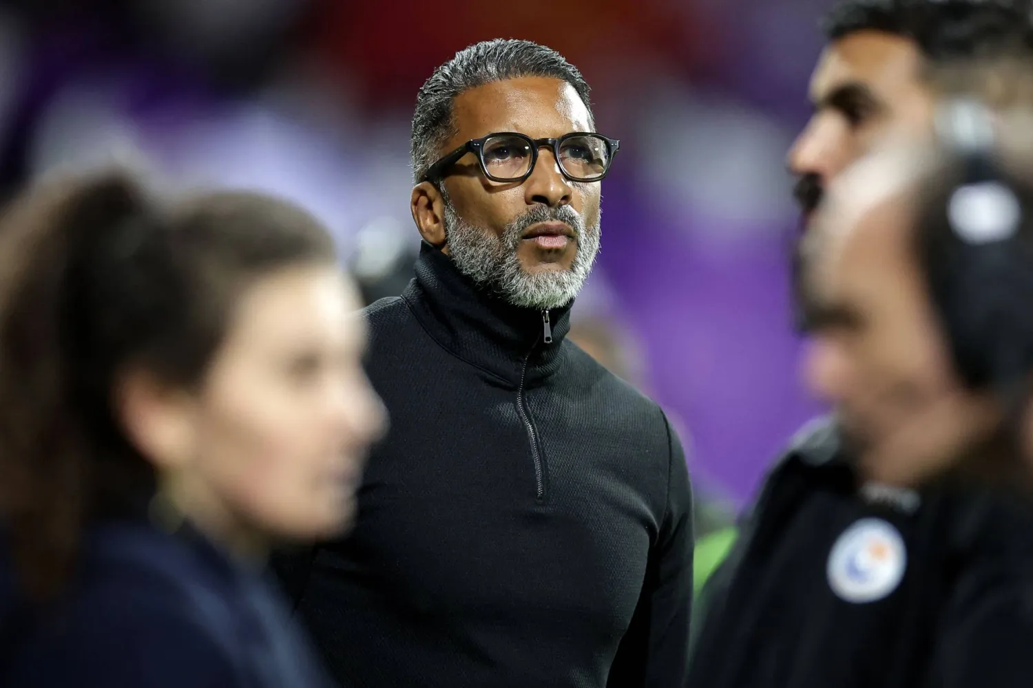 السنغالي حبيب باي مدرب مرسيليا (أ.ف.ب)