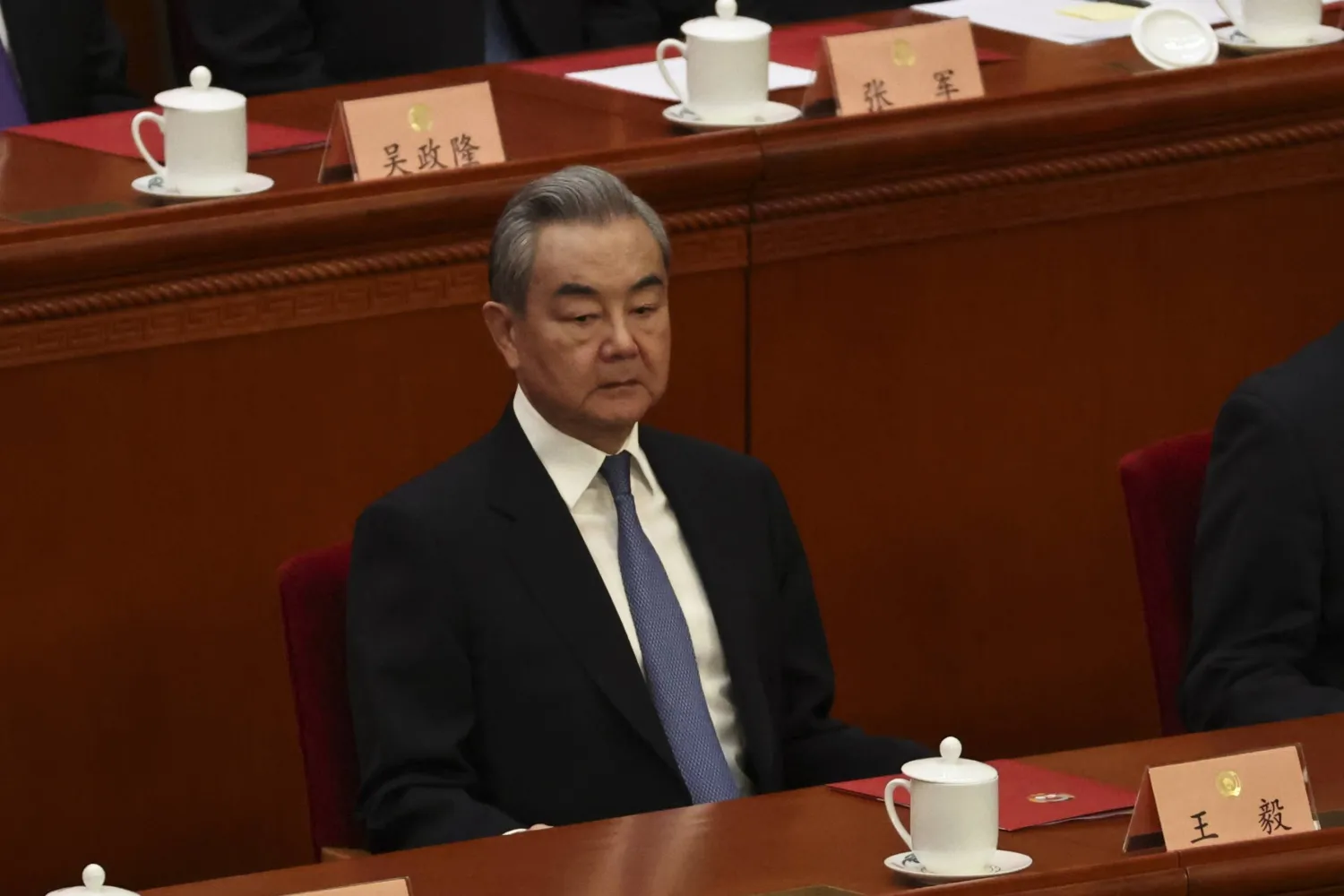 وزير الخارجية الصيني وانغ يي (إ.ب.أ)