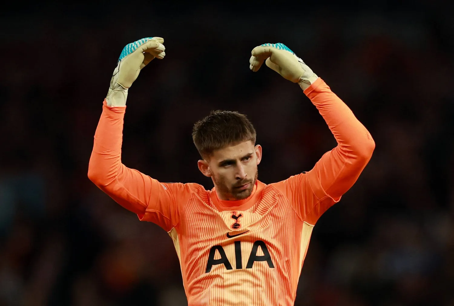 جوليلمو فيكاريو حارس توتنهام (رويترز)