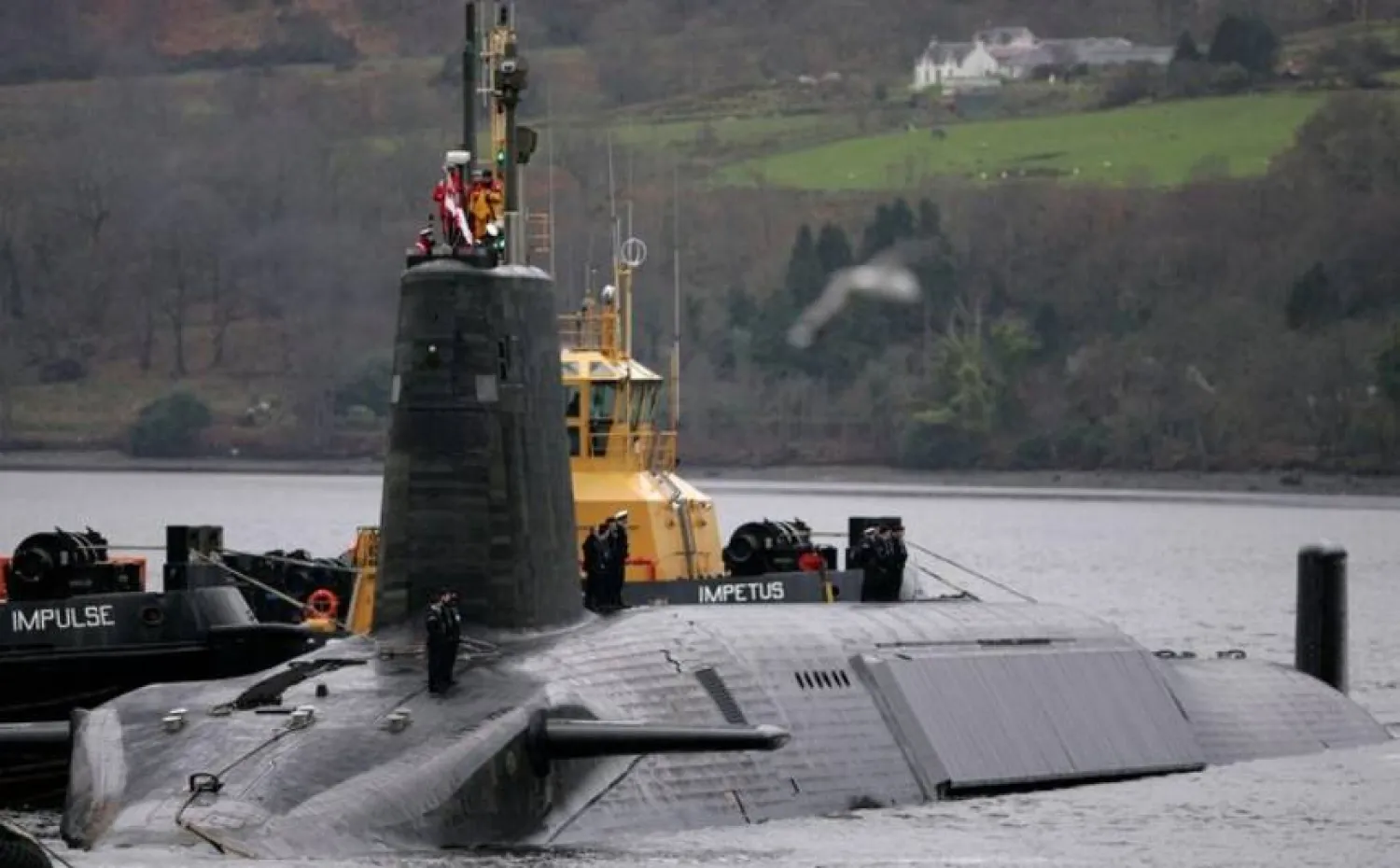 قاعدة «كلايد» البحرية الملكية تقع على ‌الساحل الغربي لاسكوتلندا (أرشيفية - رويترز)