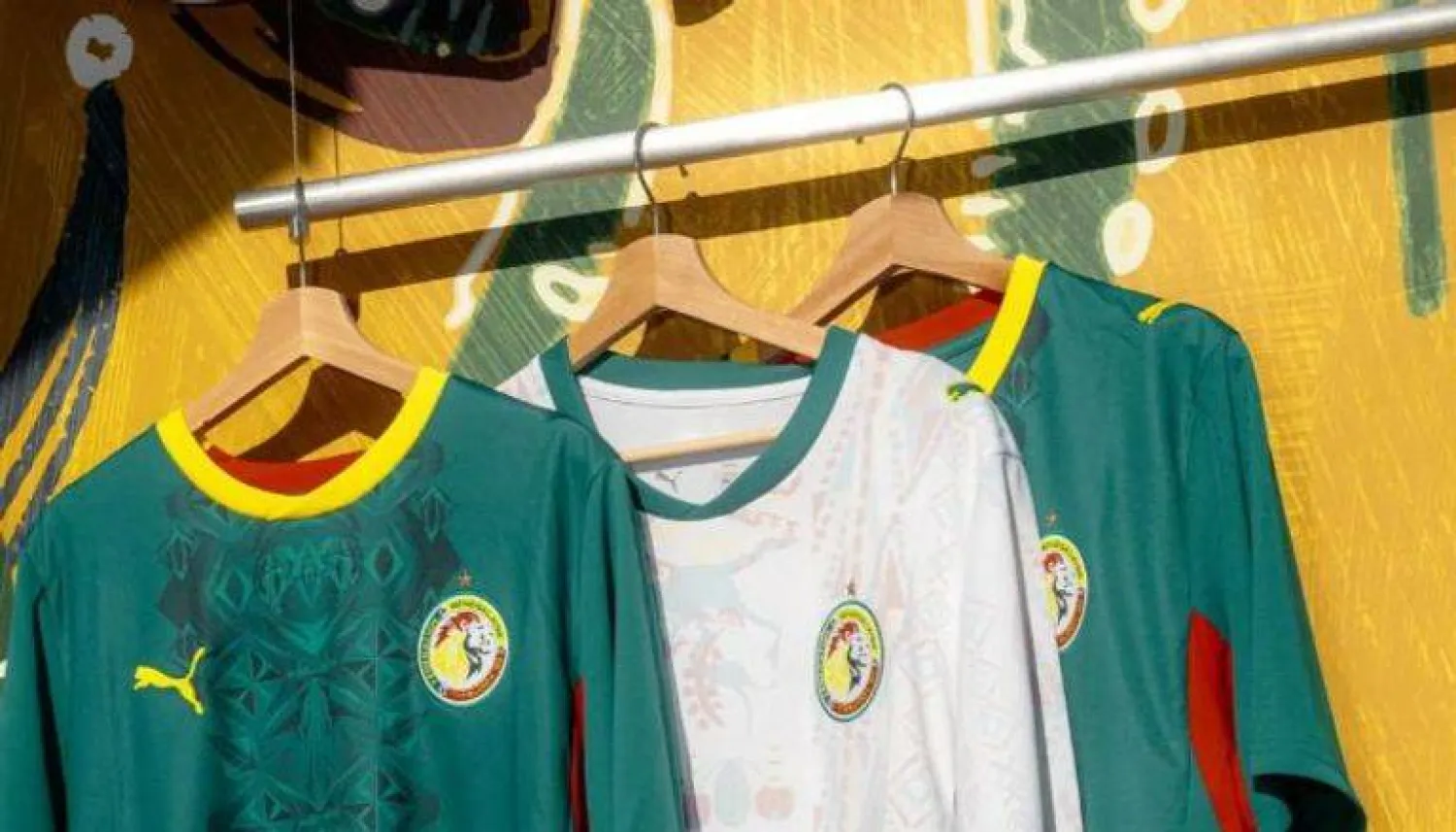القميص الجديد لمنتخب السنغال في كأس العالم 2026 (أ.ب)