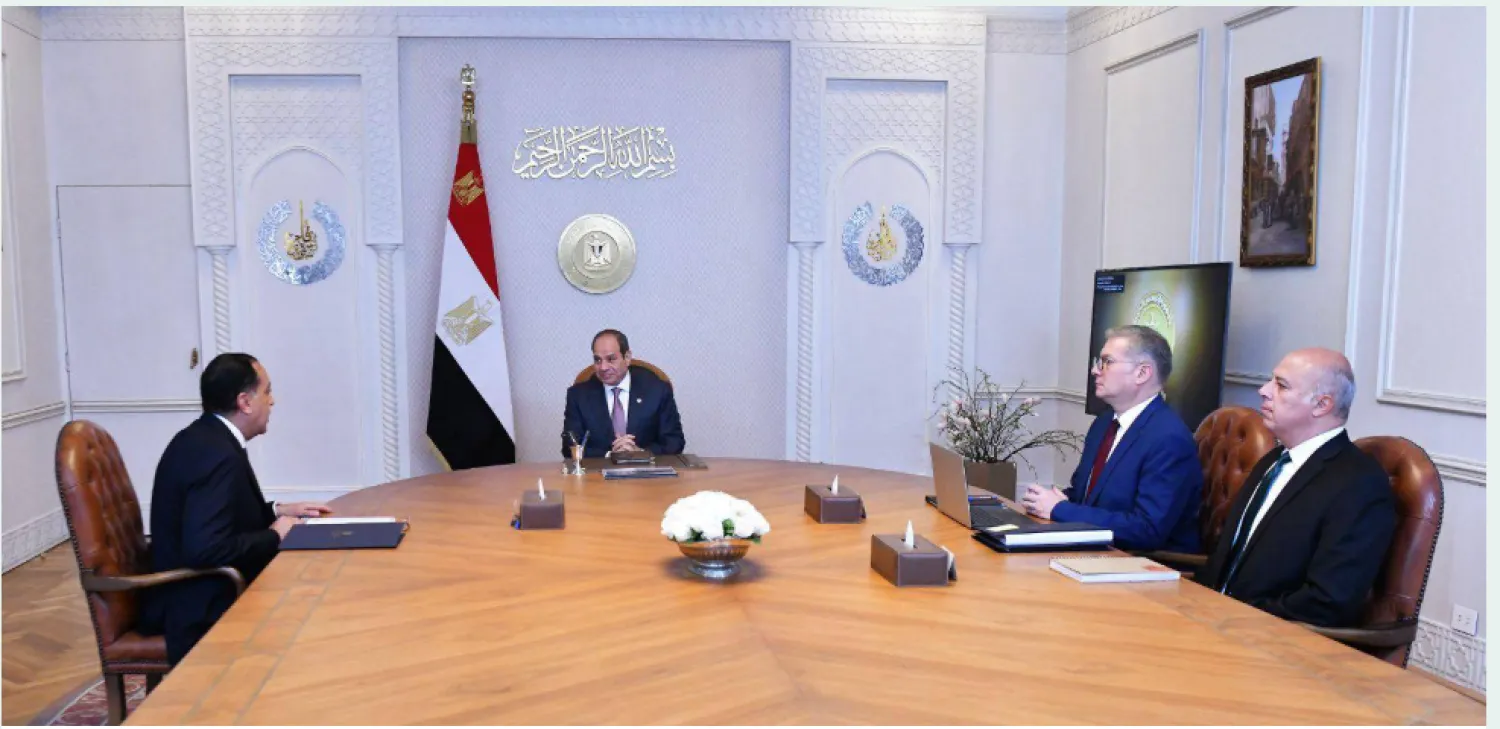 الرئيس عبد الفتاح السيسي شدد الشهر الجاري على ضرورة الحفاظ على انتظام سداد مستحقات شركات البترول العالمية (الرئاسة المصرية)