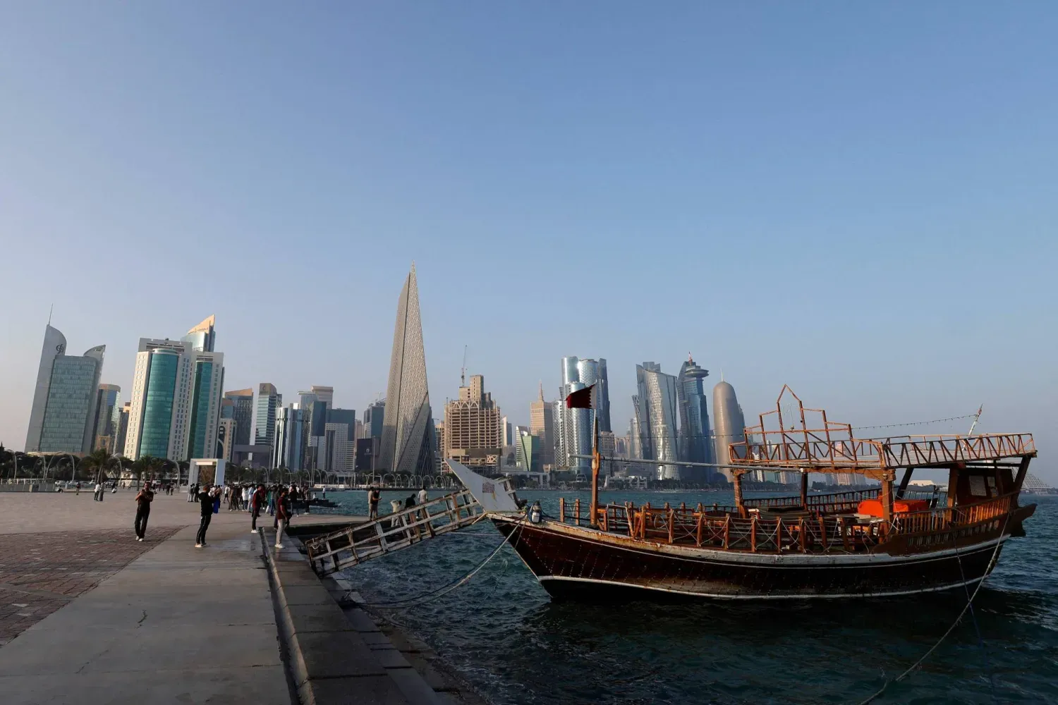 Katar’ın başkenti Doha (AFP)