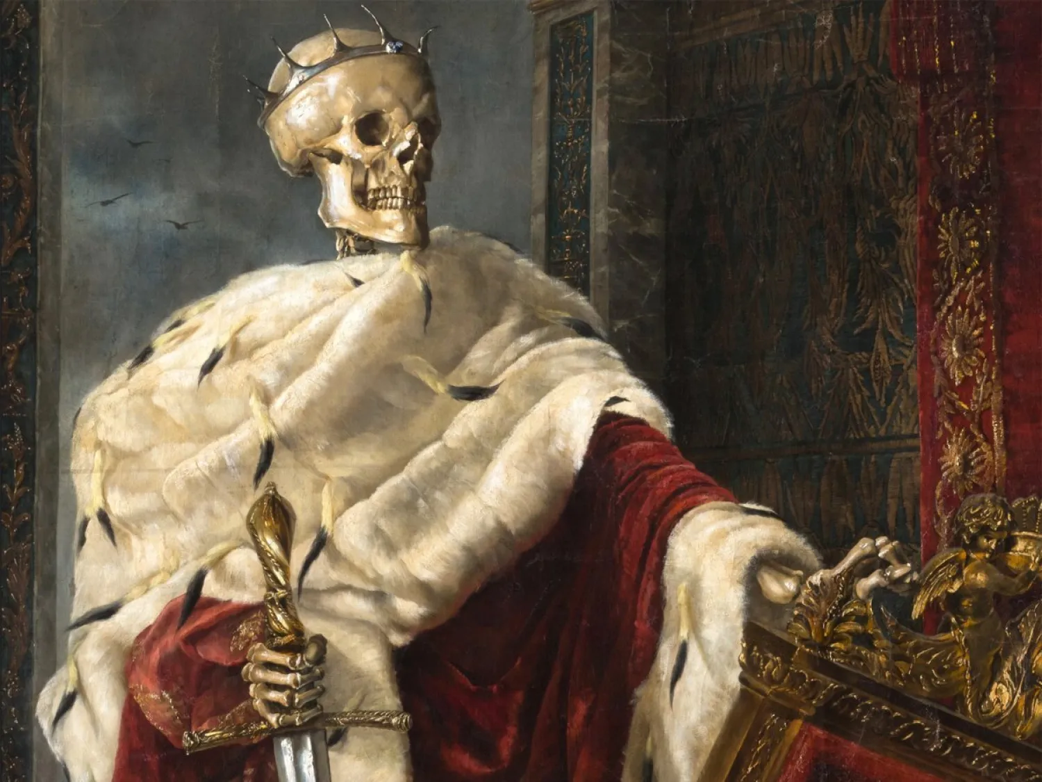 لوحة «مورس إمبيراتور» (الموت هو الحاكم) (المتحف الوطني الألماني)