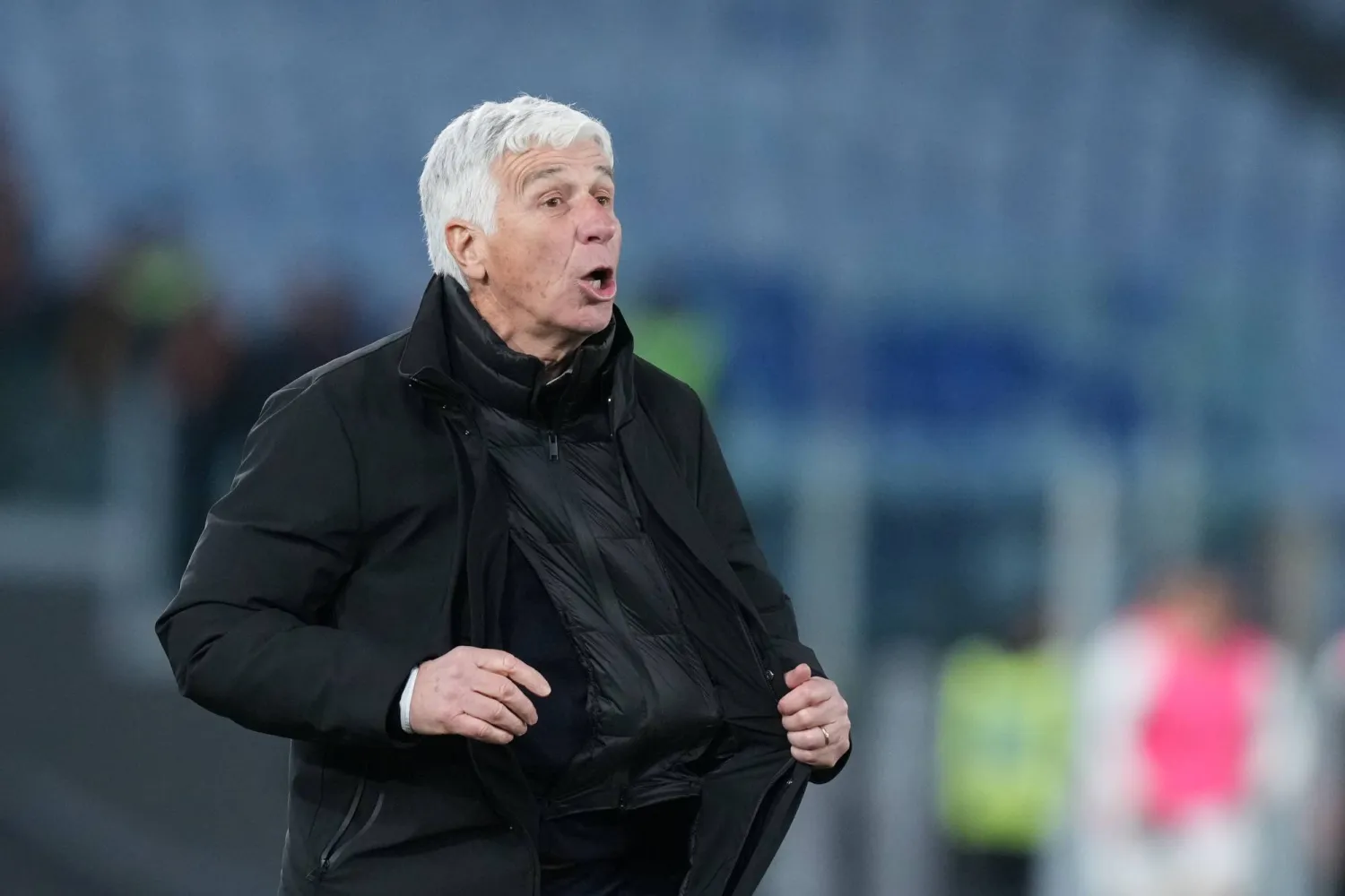 جان بييرو غاسبيريني مدرب روما (د.ب.أ) 