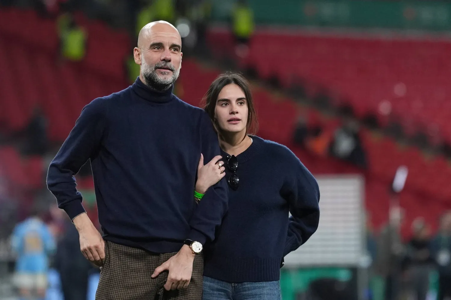 جوسيب غوارديولا المدير الفني لفريق مانشستر سيتي (أ.ب)