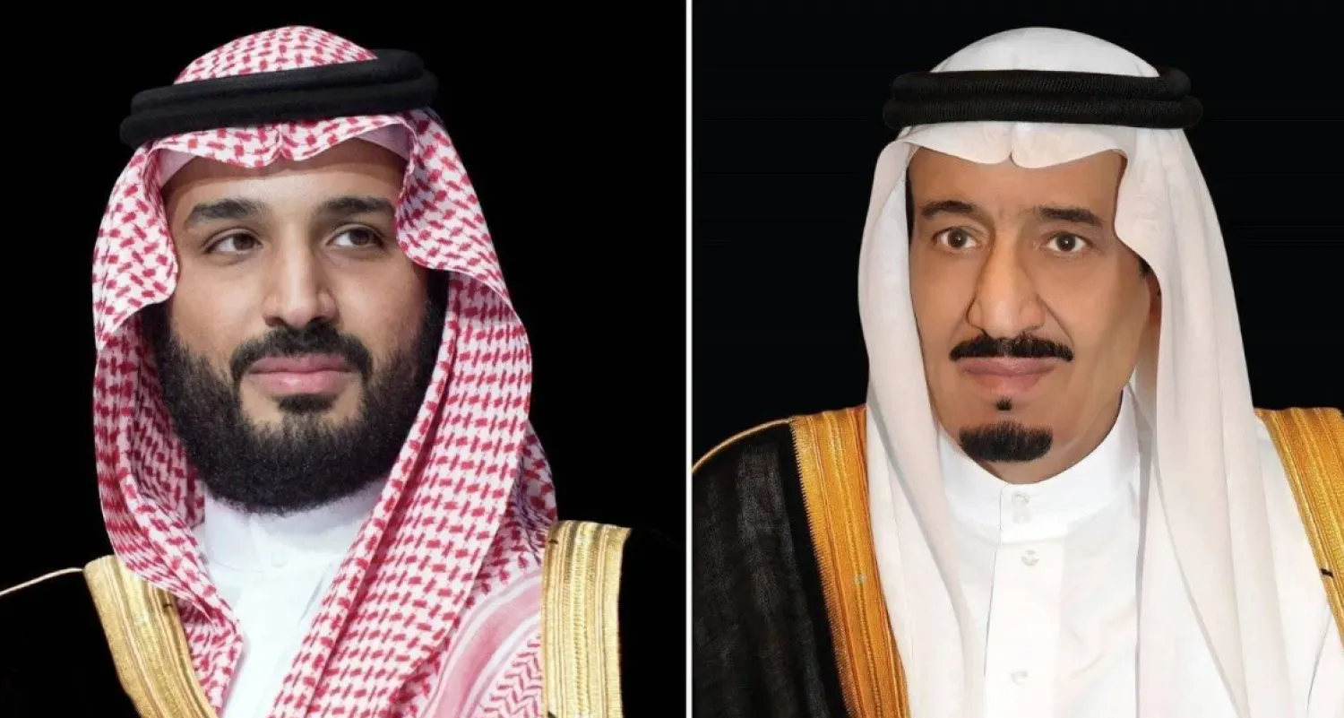  File Photo of Custodian of the Two Holy Mosques King Salman bin Abdulaziz Al Saud and Crown Prince Mohammed bin Salman bin Abdulaziz Al Saud- SPA