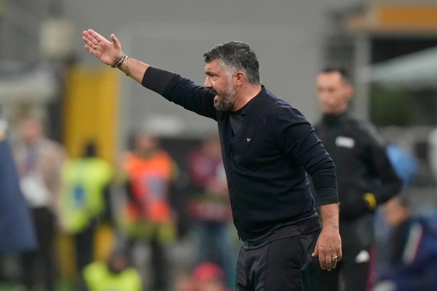 جينارو غاتوزو المدير الفني للمنتخب الإيطالي (أ.ب)