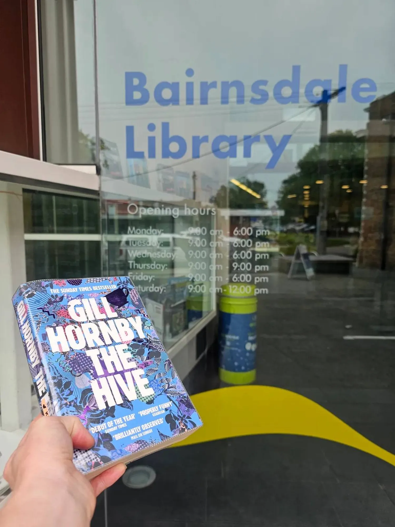 The book now has a new home at the Bairnsdale Library in Australia (Facebook)