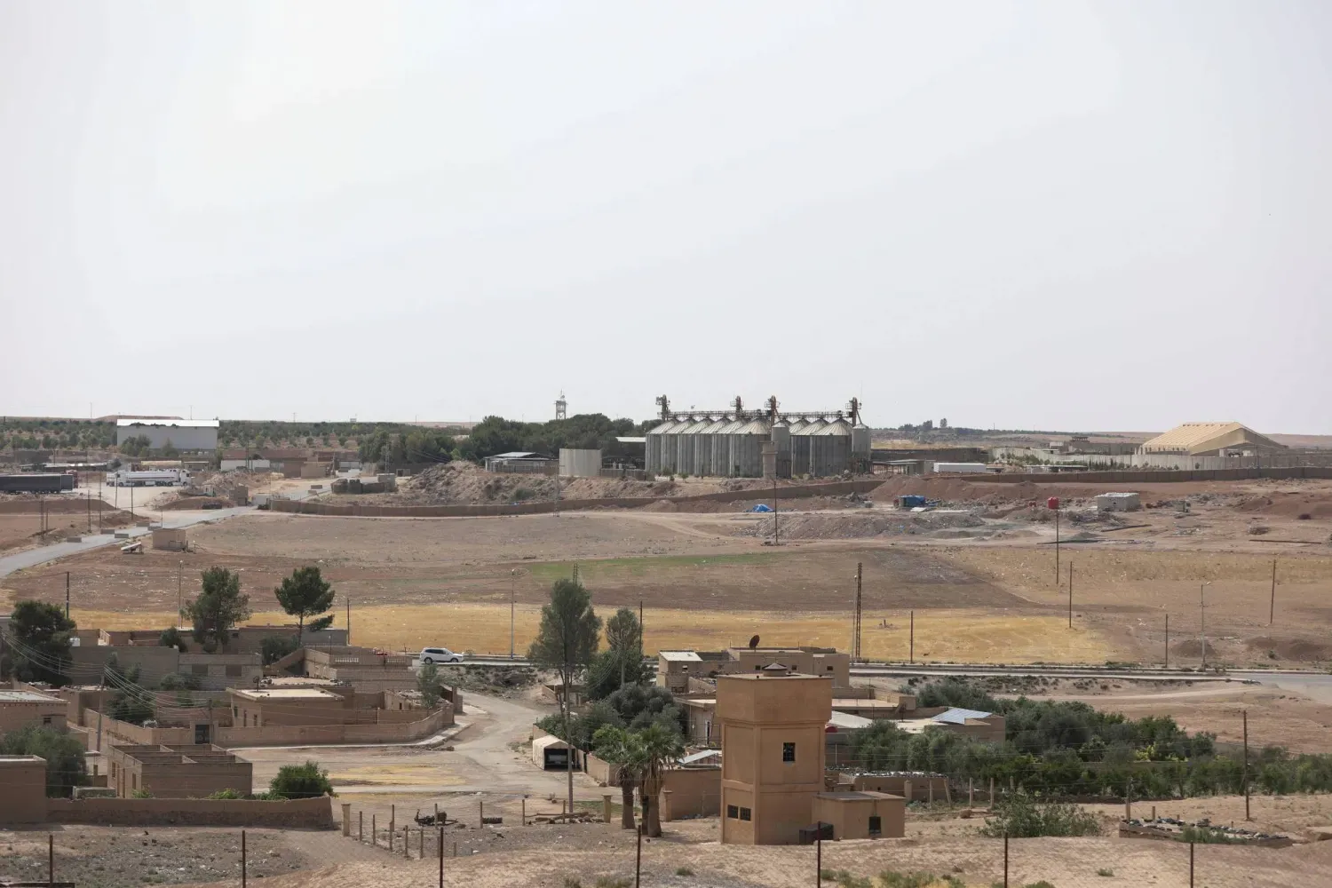 Suriye'nin Haseke kentindeki Tel Bider Askeri Üssü, 8 Haziran 2025 (Reuters)