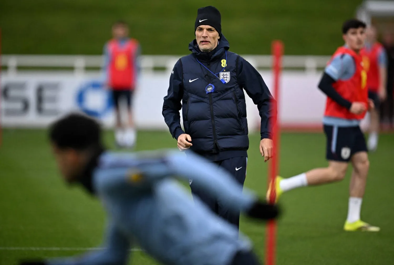 توماس توخيل مدرب منتخب إنجلترا (أ.ف.ب)