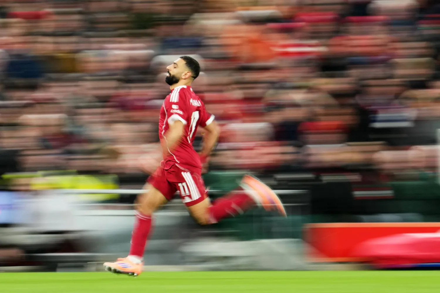 النجم المصري محمد صلاح (أ.ب)