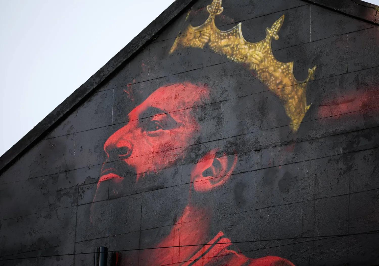A mural of Mohamed Salah of Liverpool near Anfield stadium ahead of the English Premier League match between Liverpool FC and Brighton & Hove Albion, in Liverpool, Britain, 13 December 2025 (re-issued 24 March 2026). EPA/ADAM VAUGHAN