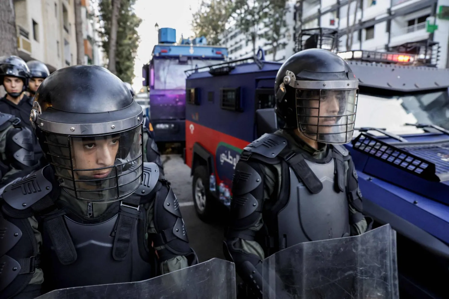 عناصر من قوات الأمن المغربي (متداولة)