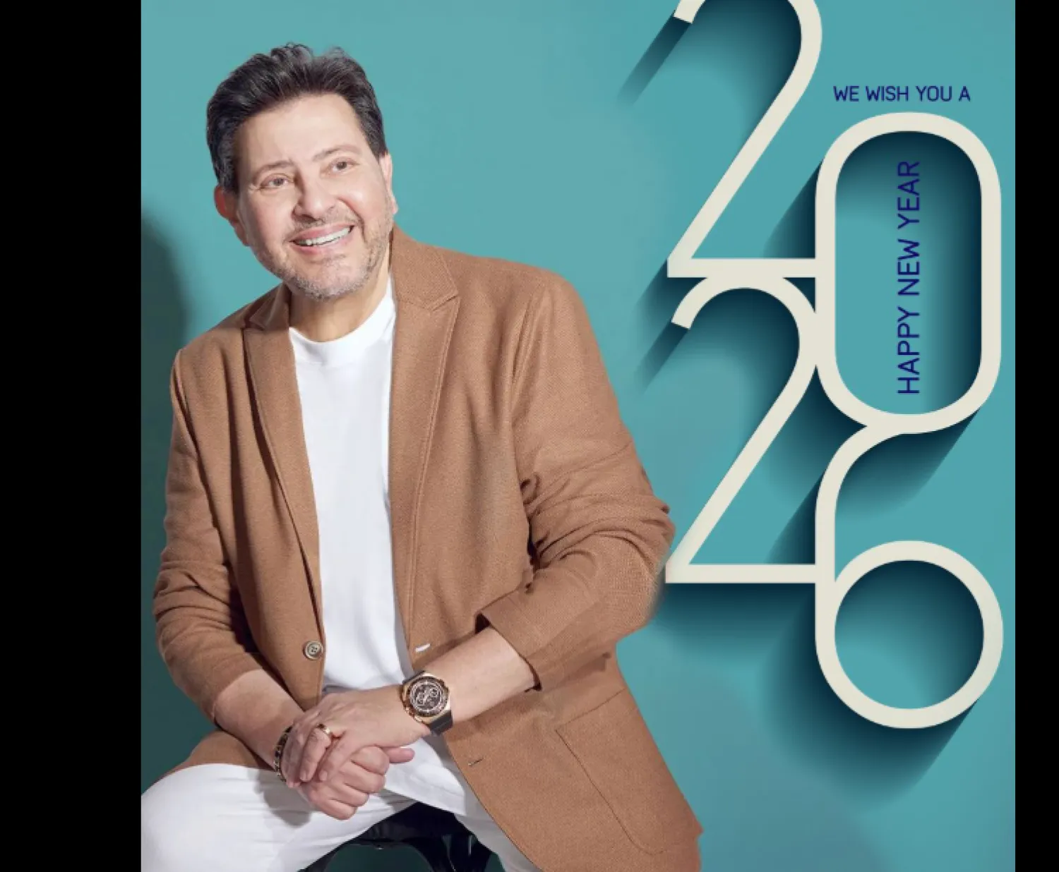 الفنان هاني شاكر يخضع للعلاج في فرنسا (صفحته على «فيسبوك»)