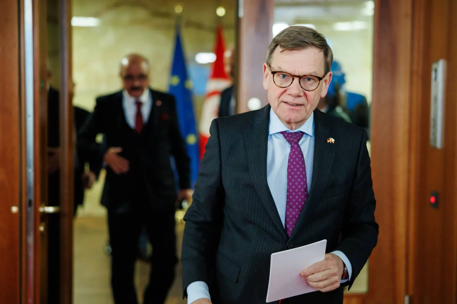 وزير الخارجية الألماني يوهان فاديفول (إ.ب.أ)