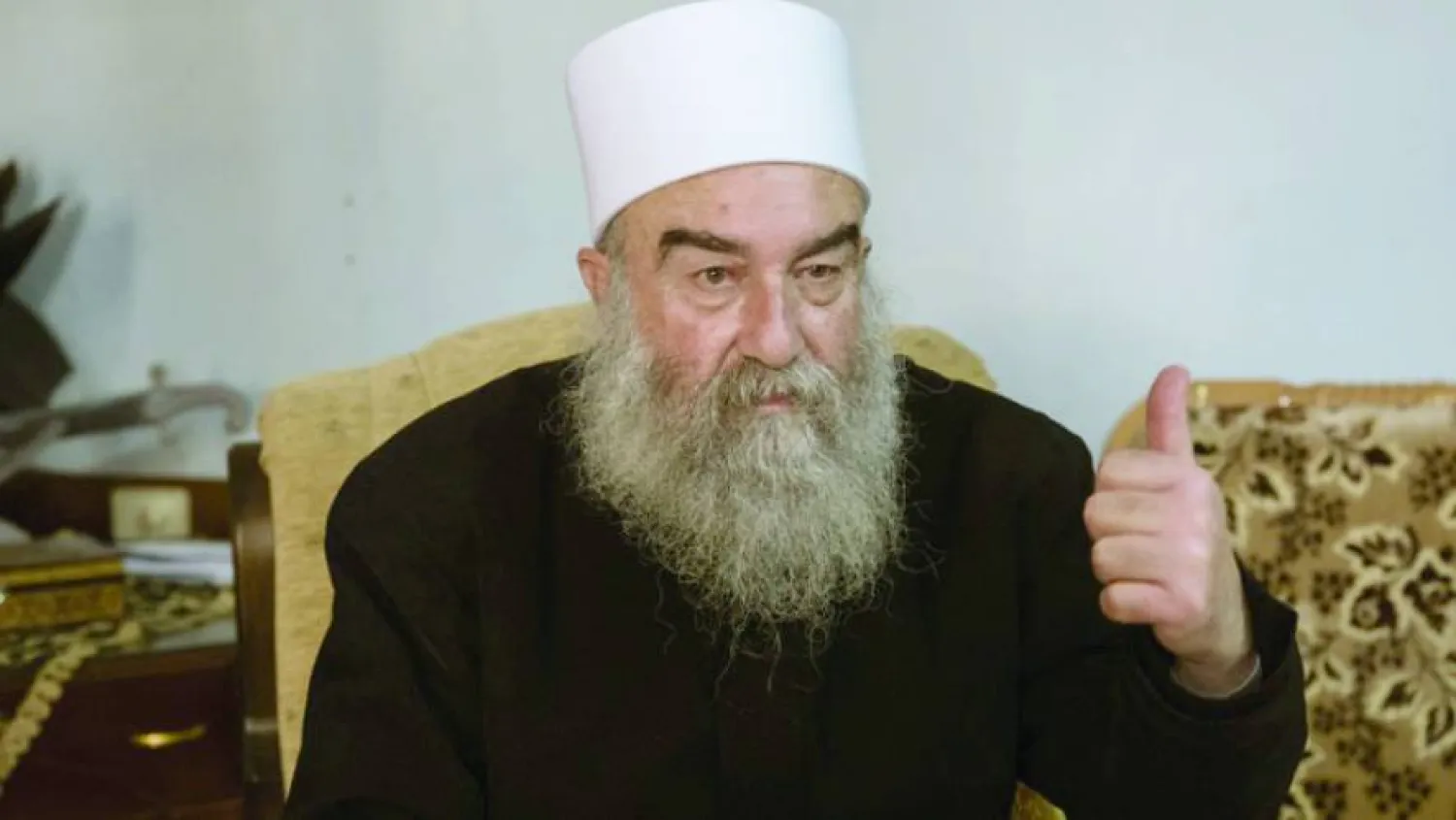 الشيخ حكمت الهجري (أ.ف.ب)