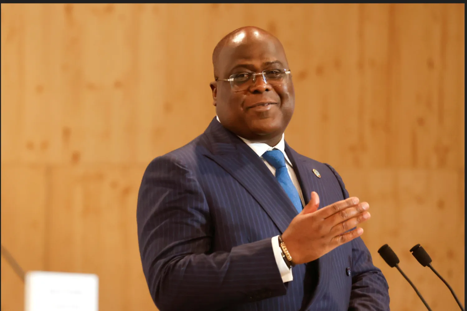 رئيس الكونغو الديمقراطية فيليكس تشيسكيدي (رويترز)