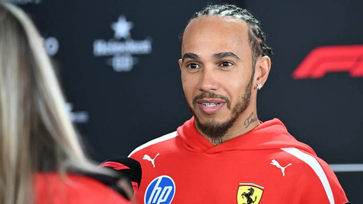 Ferrari's British driver Lewis Hamilton in Suzuka. Toshifumi KITAMURA / AFP
