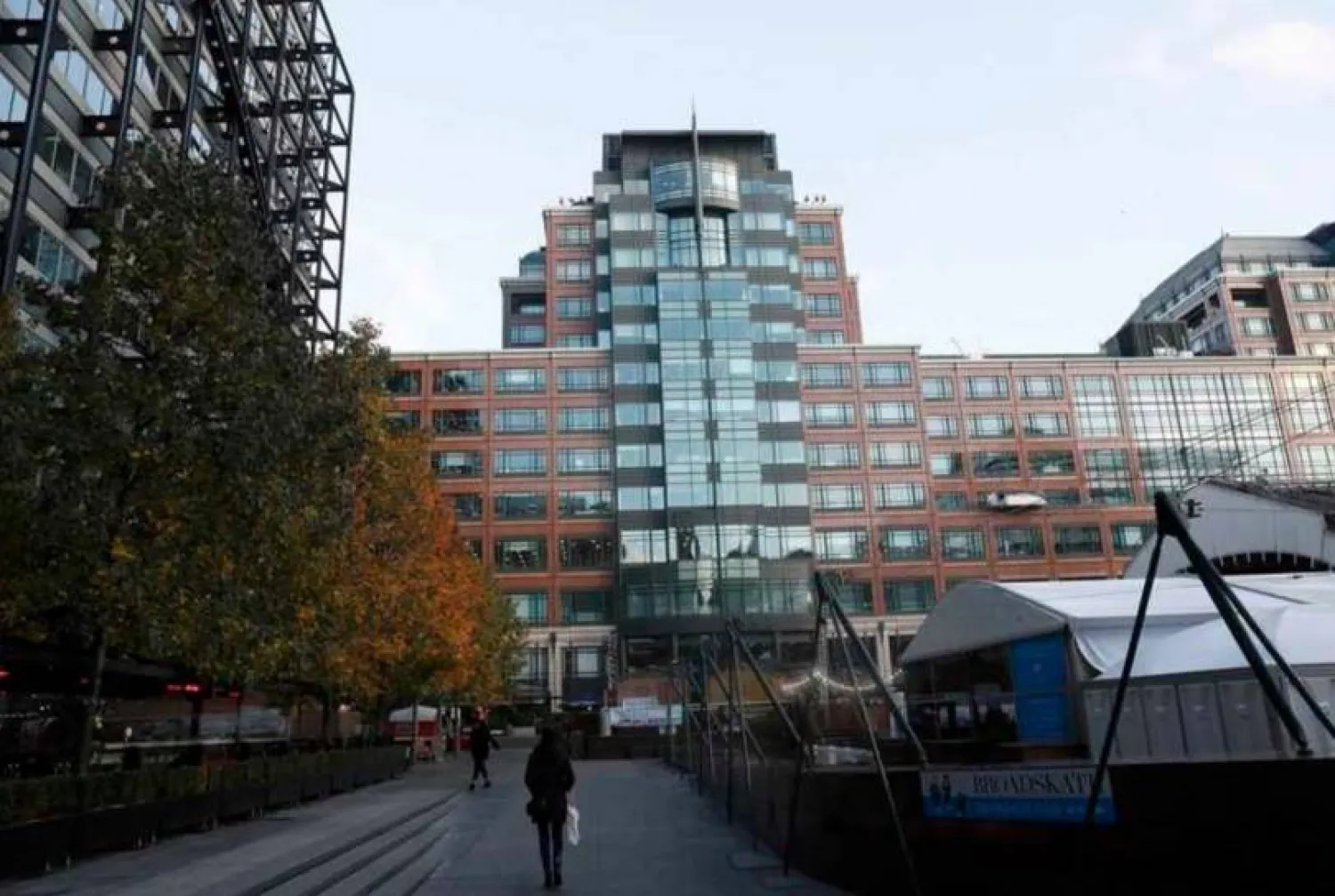 مقر «البنك الأوروبي لإعادة الإعمار والتنمية» في لندن (رويترز)