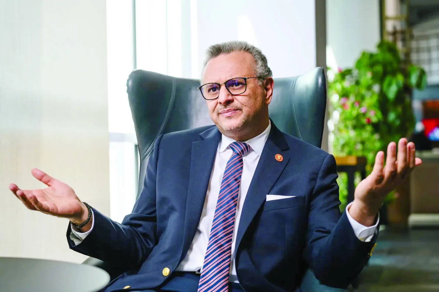 مسعد بولس مستشار الرئيس الأميركي دونالد ترمب للشؤون العربية والأفريقية (نيويورك تايمز)