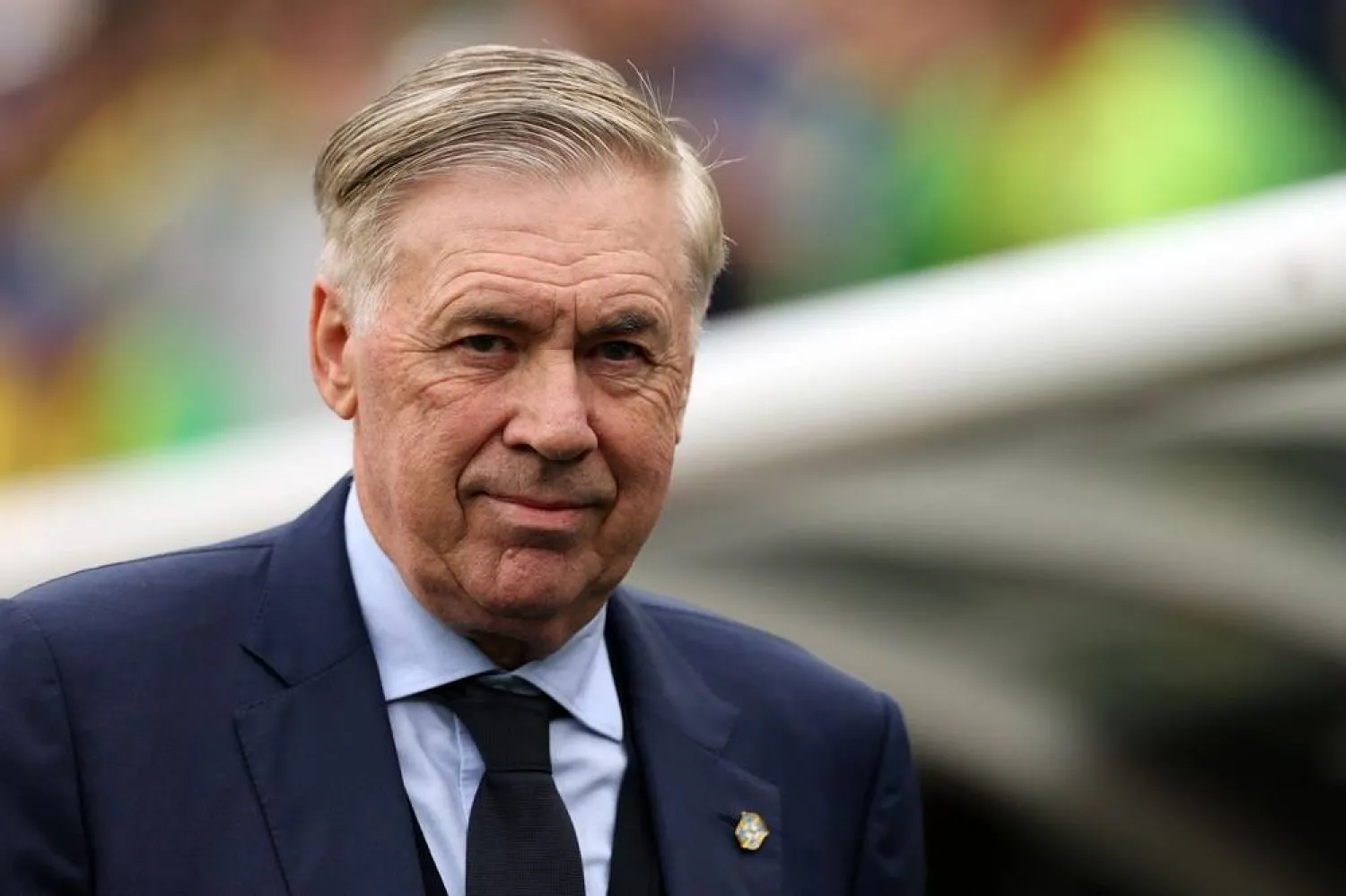 Carlo Ancelotti, head coach of Brazil, looks on prior to the international friendly match between Brazil and France at Gillette Stadium on March 26, 2026 in Foxborough, Massachusetts. (Getty Images/AFP)