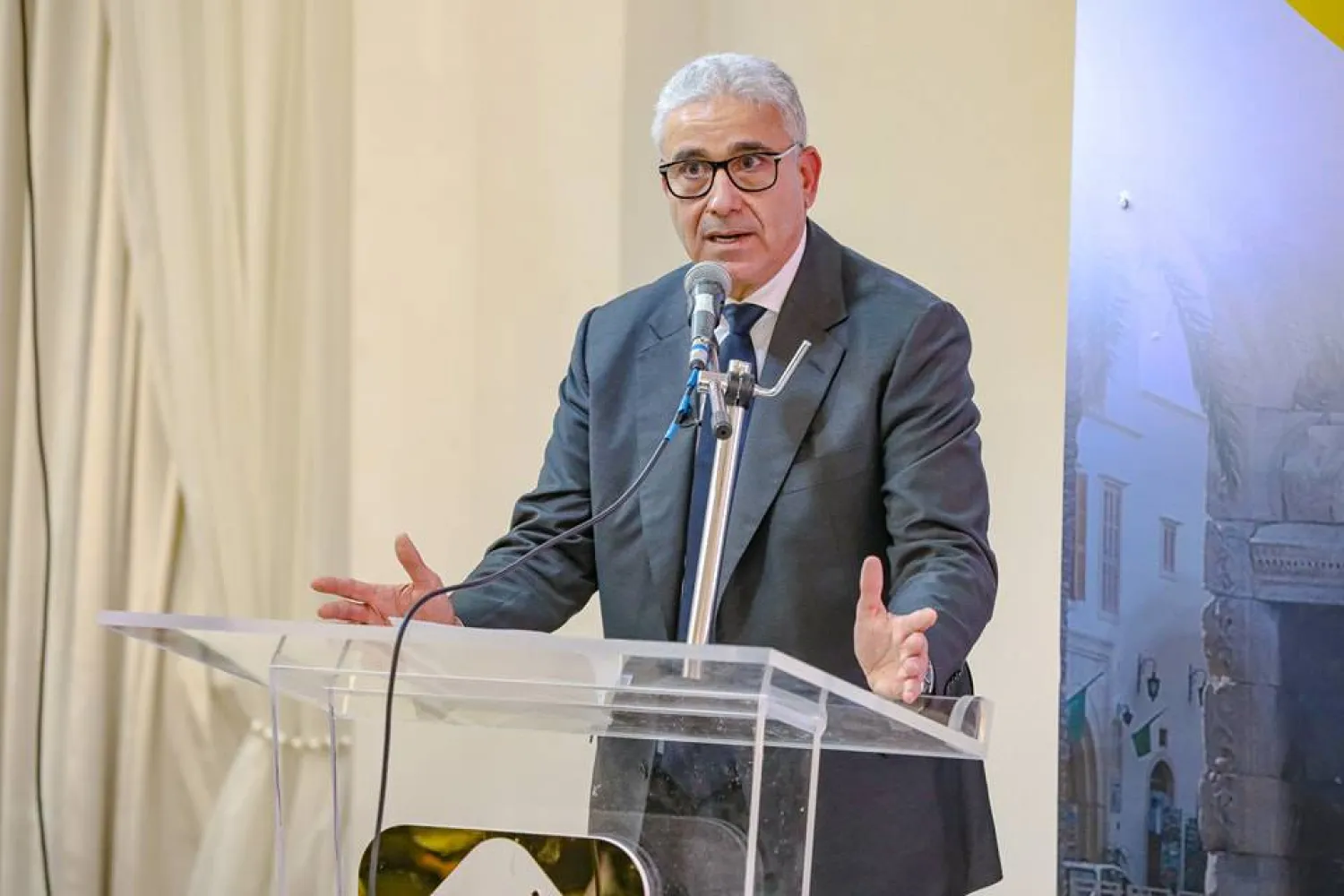 باشاغا رئيس الحكومة الليبية السابق المكلفة من البرلمان (صفحته الرسمية على «فيسبوك»)