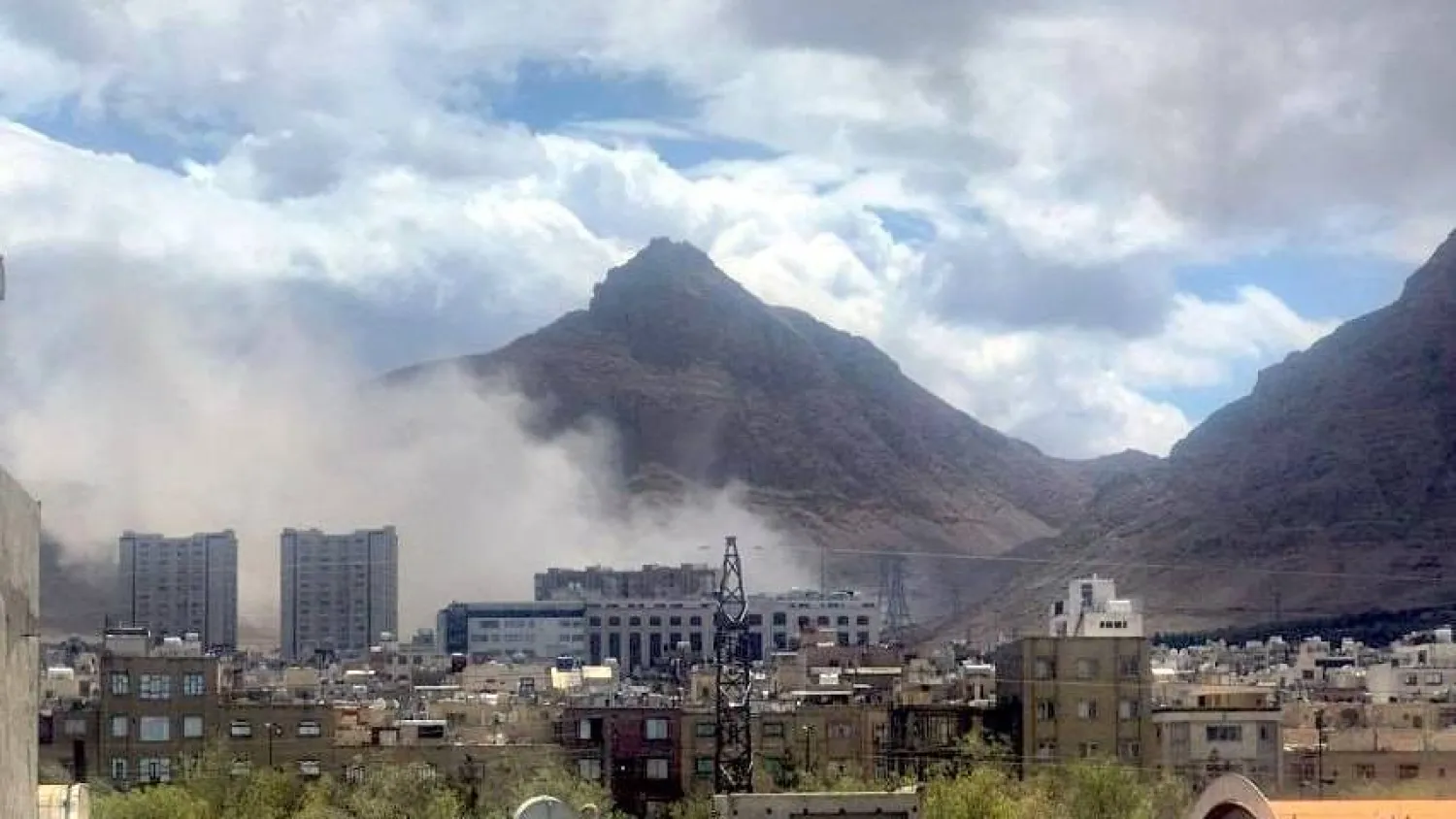 ضربات على منشأة عسكرية في ضواحي أصفهان وسط إيران (تلغرام)