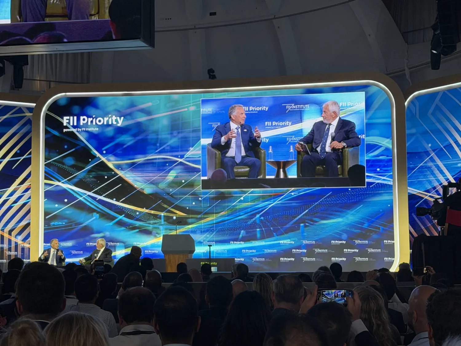 ستيف ويتكوف مبعوث الرئيس الأميركي دونالد ترمب يتحدث خلال قمة مستقبل الاستثمار في ميامي (الشرق الأوسط)