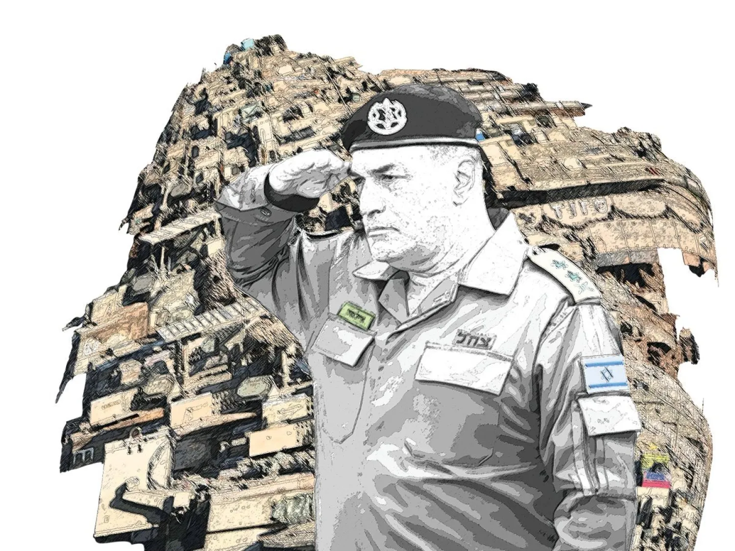 بالتوازي مع دوره قائداً لفرقة الاحتياط. ينتمي زامير إلى «المدرسة الإسرائيلية» التي تعدُّ عقيدة «الجيش الصغير» خطأ مميتاً