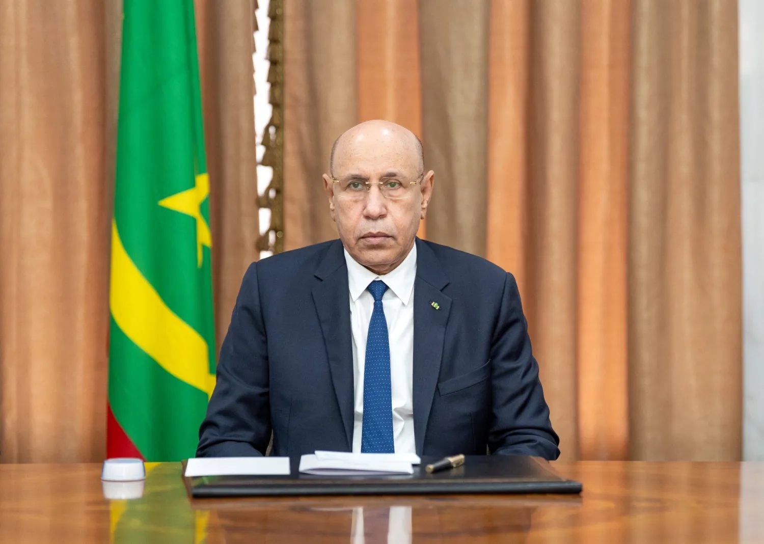 الرئيس الموريتاني محمد ولد الشيخ الغزواني (رئاسة الجمهورية الإسلامية الموريتانية)