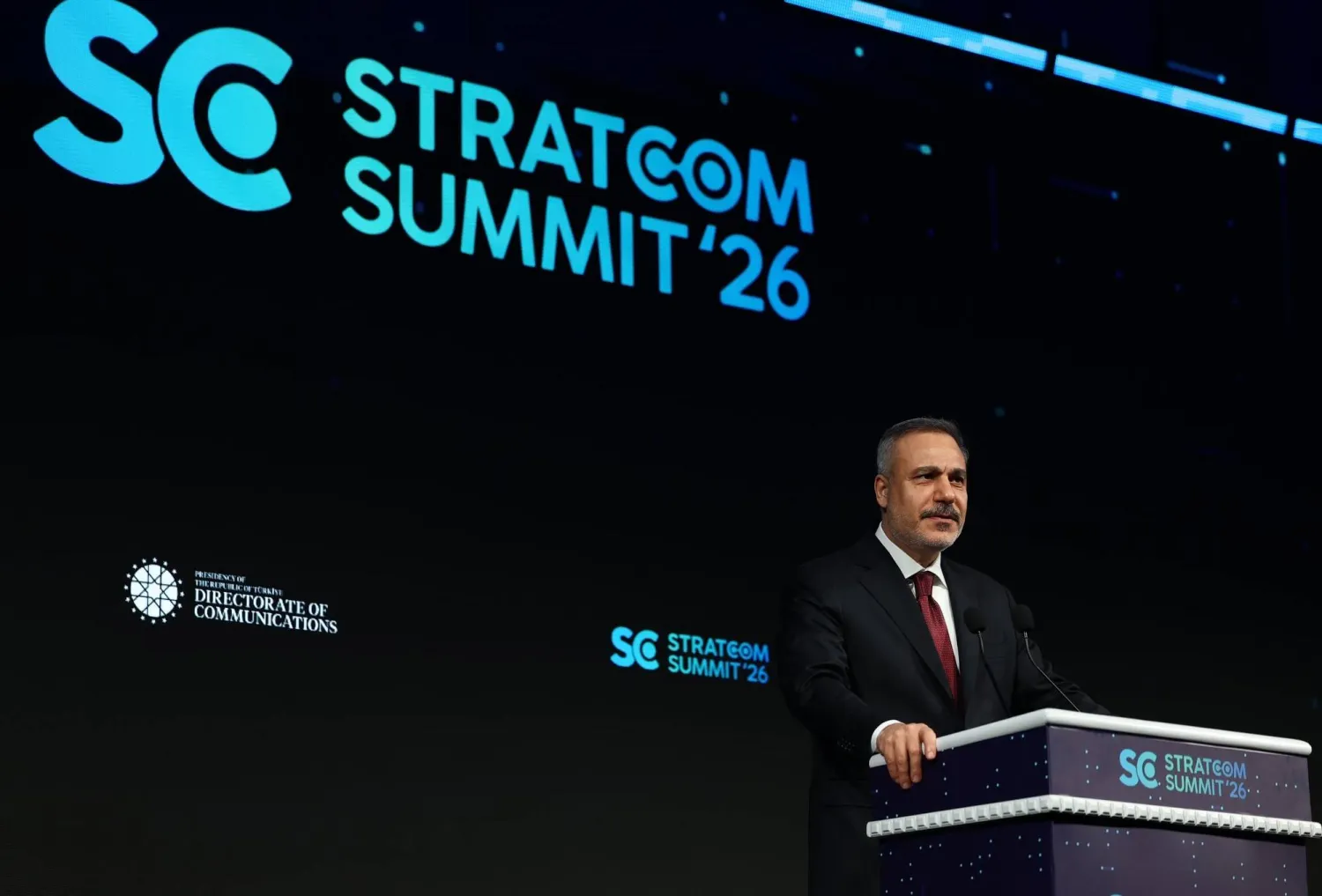 وزير الخارجية التركي هاكان فيدان حذّر من اتساع نطاق حرب إيران يوم 28 مارس (الخارجية التركية - إكس)