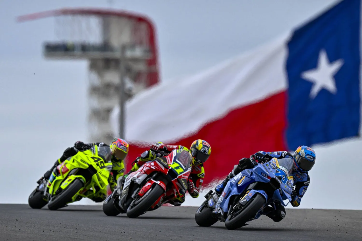 فابيو دي جيانانتونيو أول المنطلقين بـ«جائزة أميركا الكبرى» (رويترز)