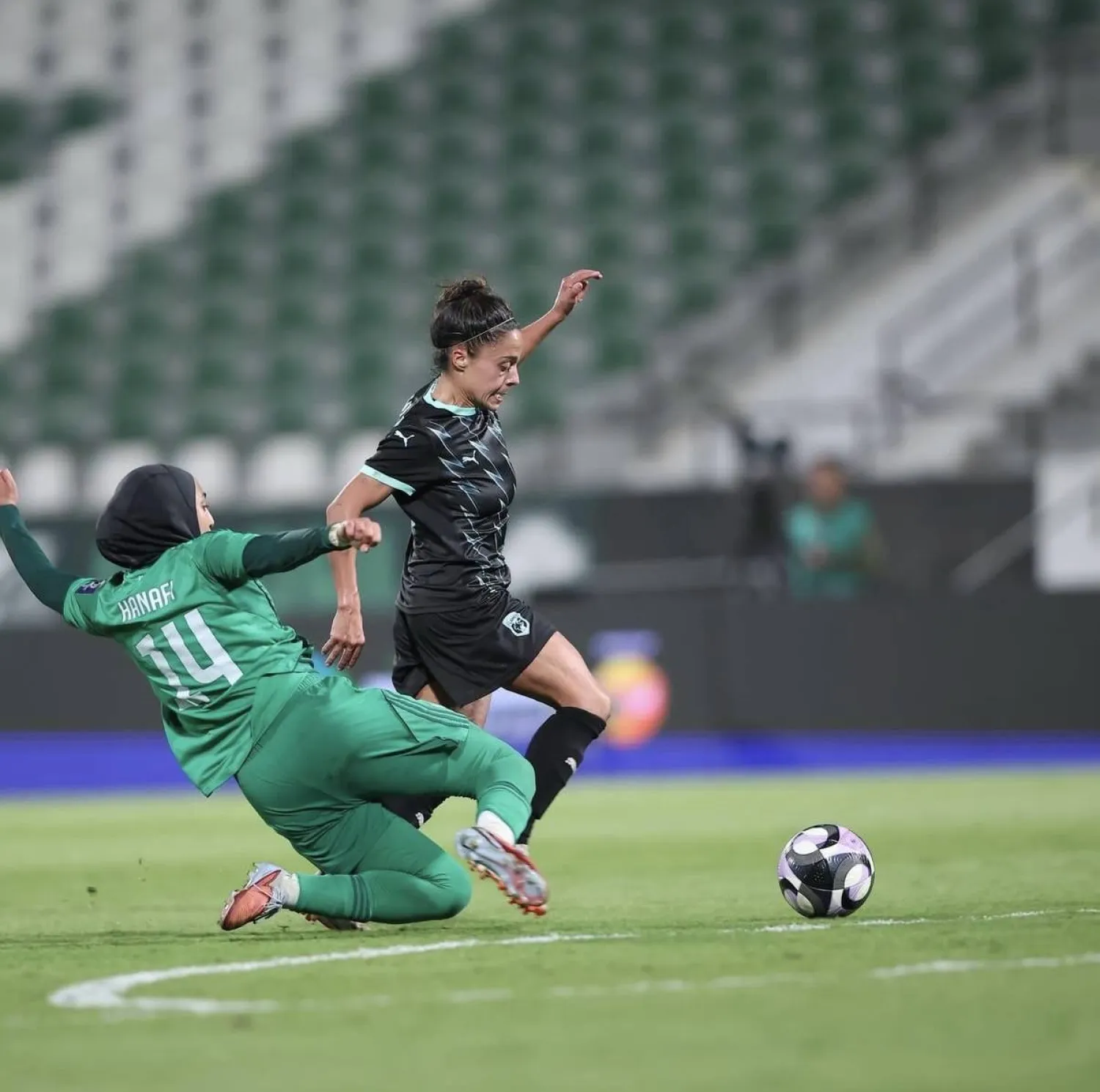 يعيش فريق نيوم للسيدات موسماً استثنائياً من حيث التحديات (الشرق الأوسط)