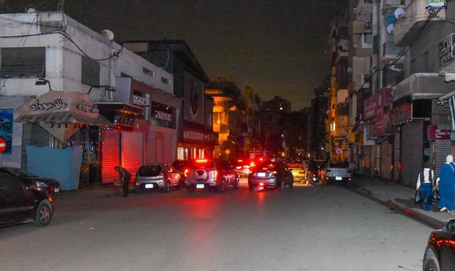 شارع في محافظة الإسكندرية بعد قرار تبكير غلق المحال التجارية (محافظة الإسكندرية)