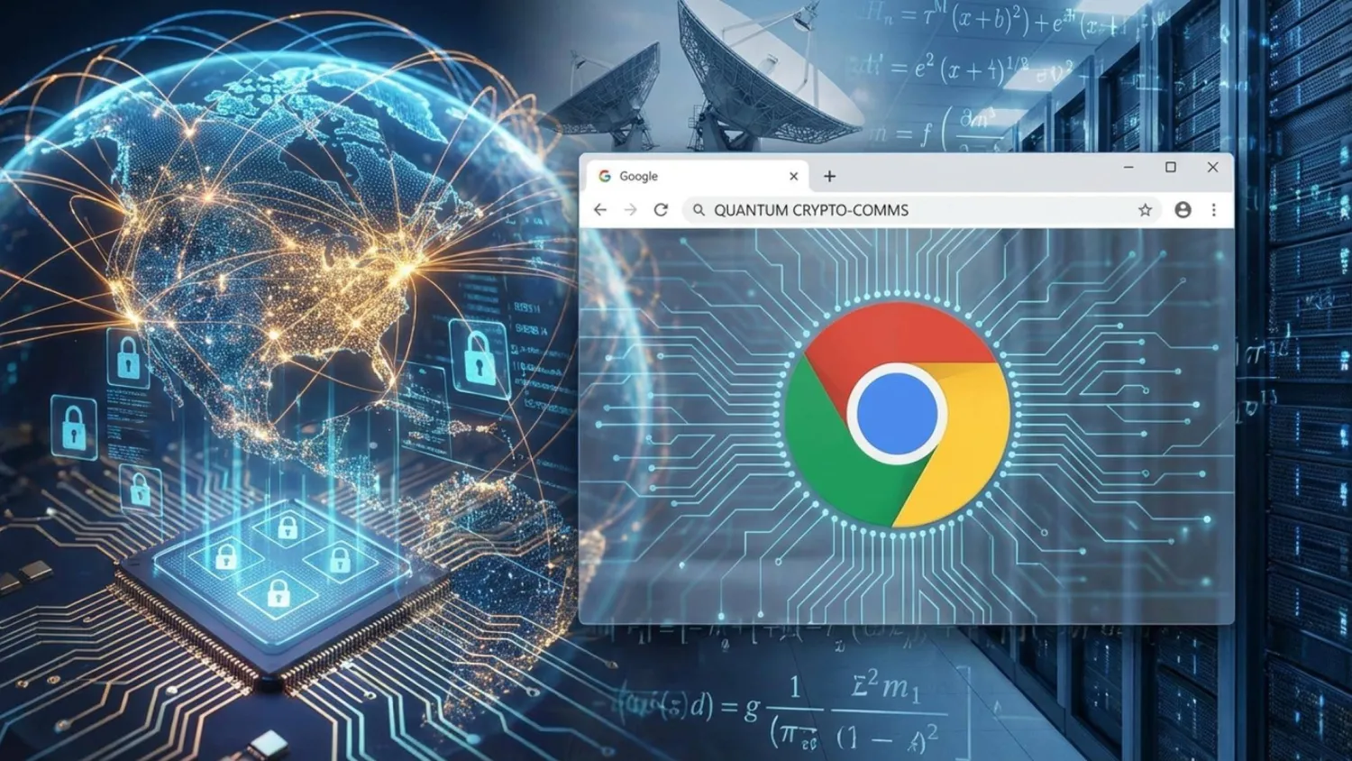يمكن للحوسبة الكمومية فك أعقد تشفير للبيانات في ثوان، ويسعى "كروم" لتغيير جذري ضد ذلك