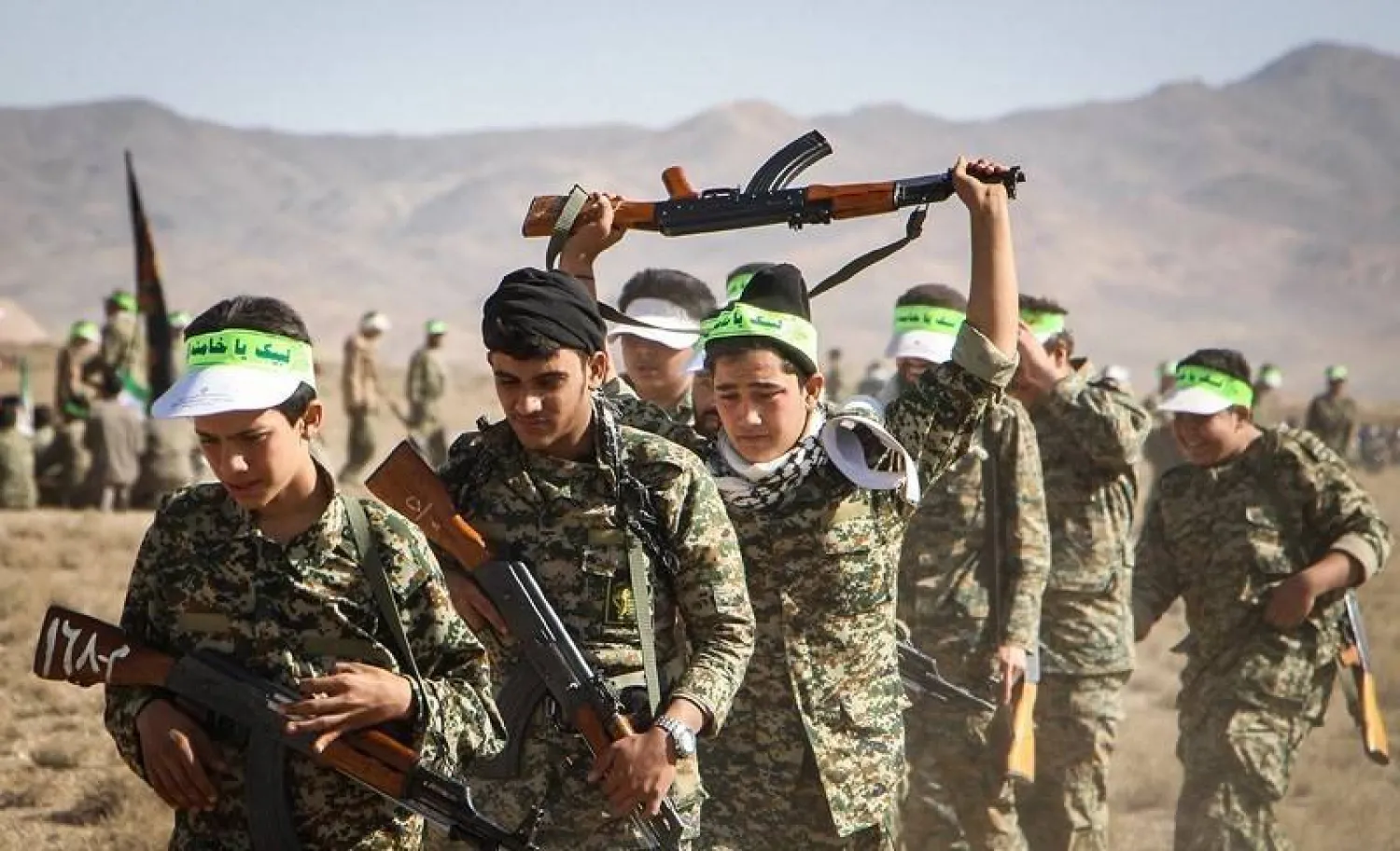 تدريبات لطلبة ينظمها جهاز «الباسيج» الذراع التعبوية لـ«الحرس الثوري» (أرشيفية - تسنيم)