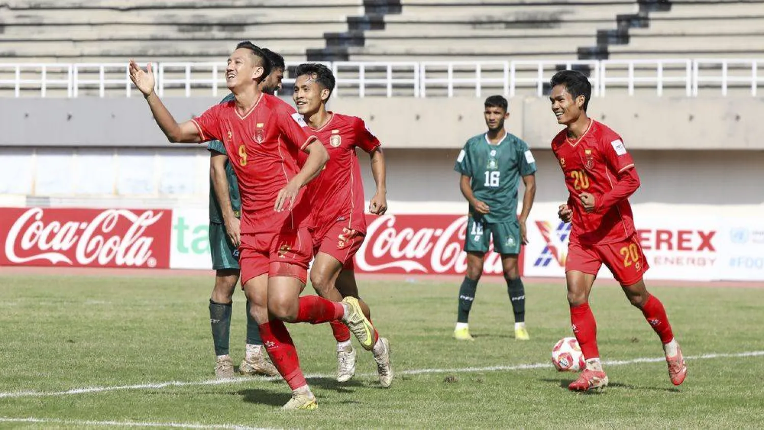 رصيد منتخب ميانمار إلى 12 نقطة في المركز الثاني (الاتحاد الآسيوي)