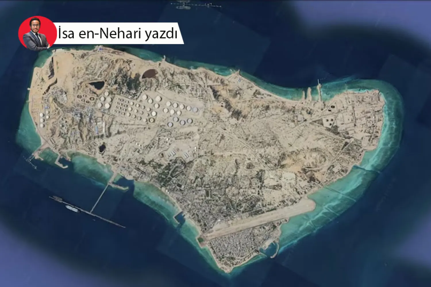  İran’ın Hark Adası (Google Earth )